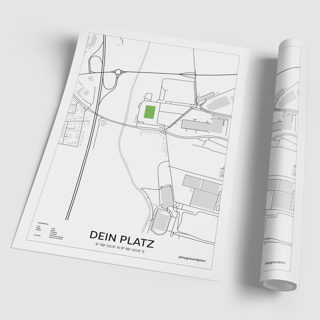 Dein Bolzplatz als Kunstwerk
